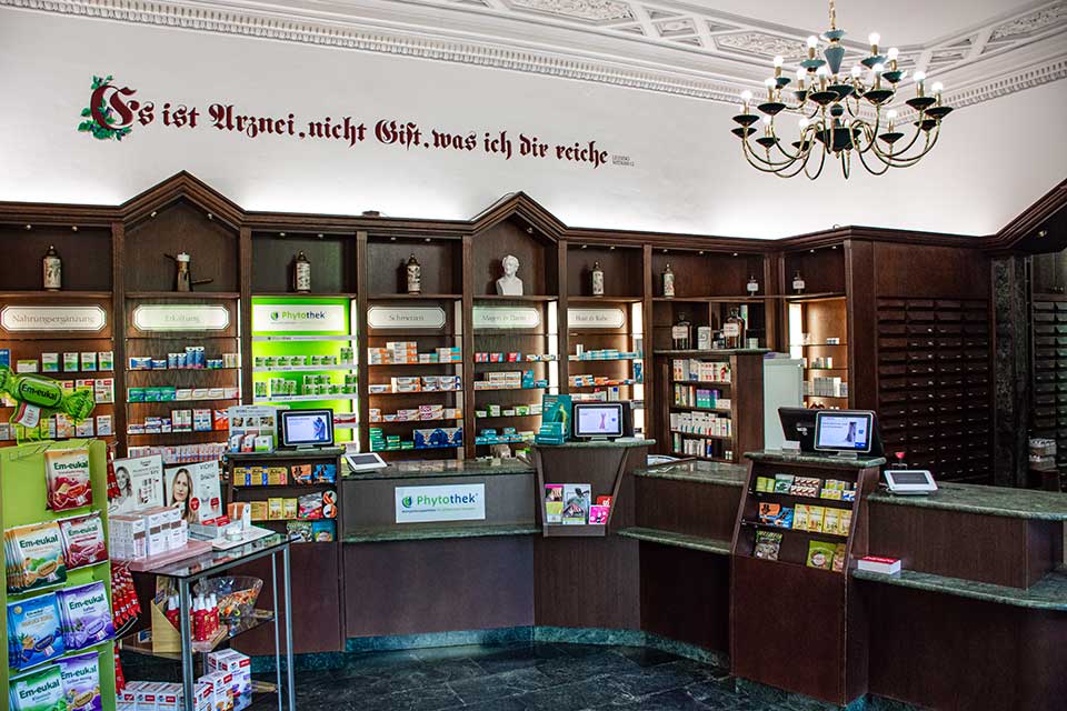 Innenansicht Apotheke